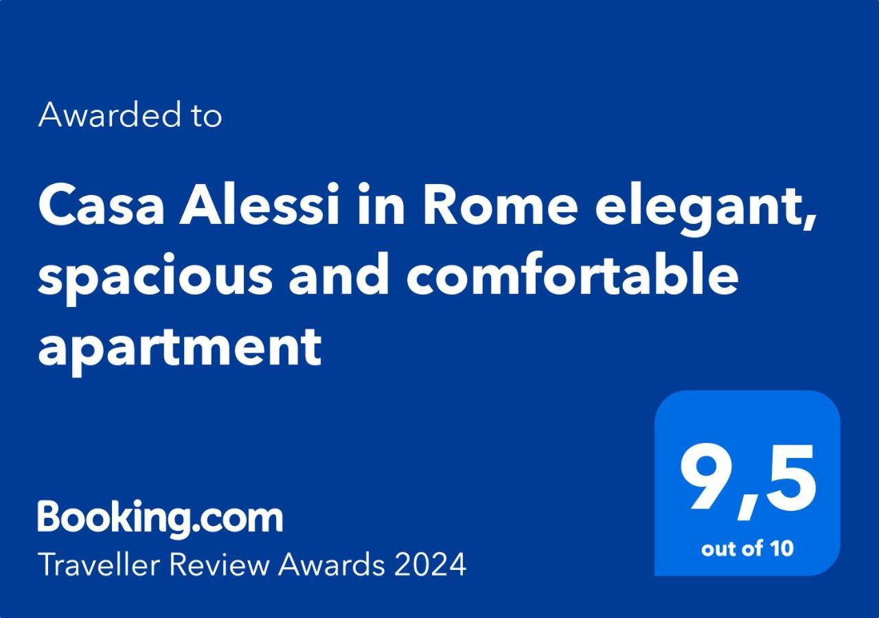 Casa Alessi In Rome Elegant, Spacious And Comfortable Apartment المظهر الخارجي الصورة